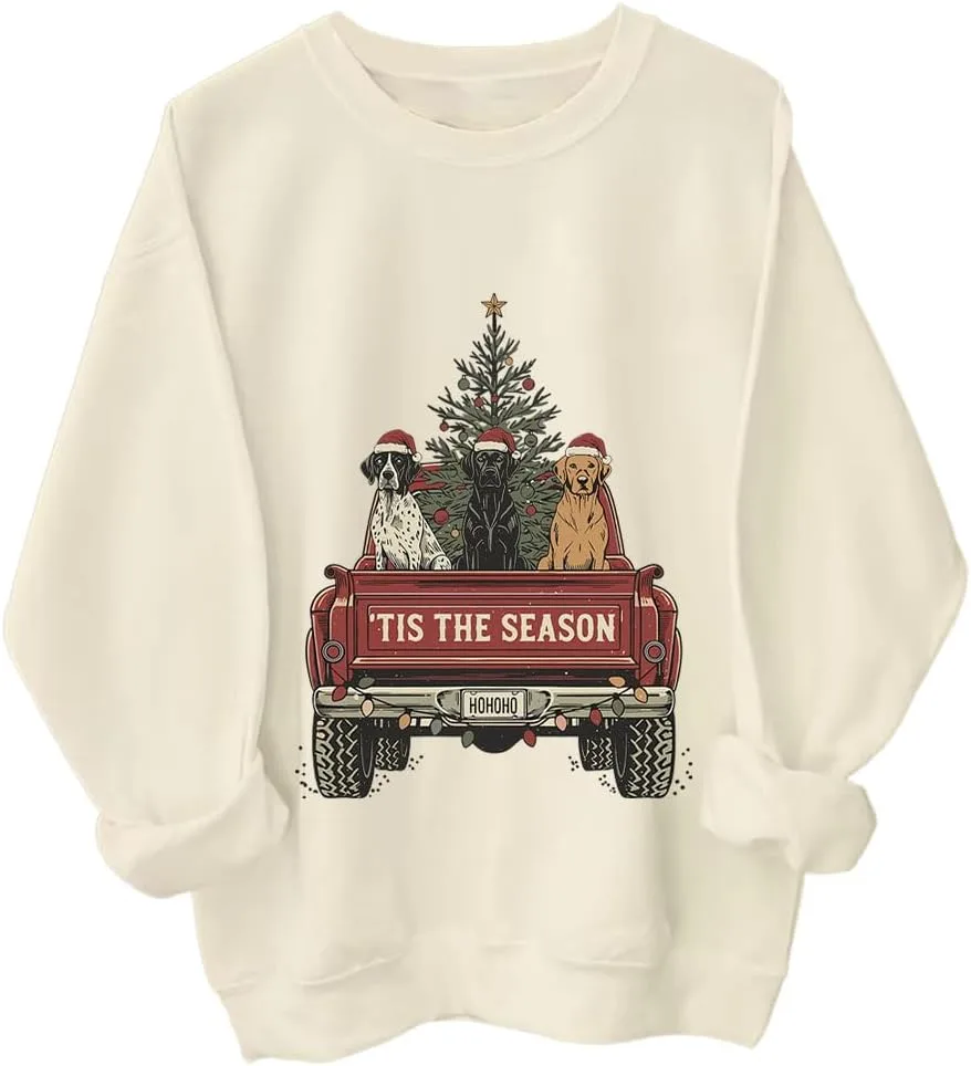 Рождественский свитшот для охотничьих собак с длинными рукавами Relliot
Рождественский свитшот для охотничьих собак с длинными рукавами Relliot