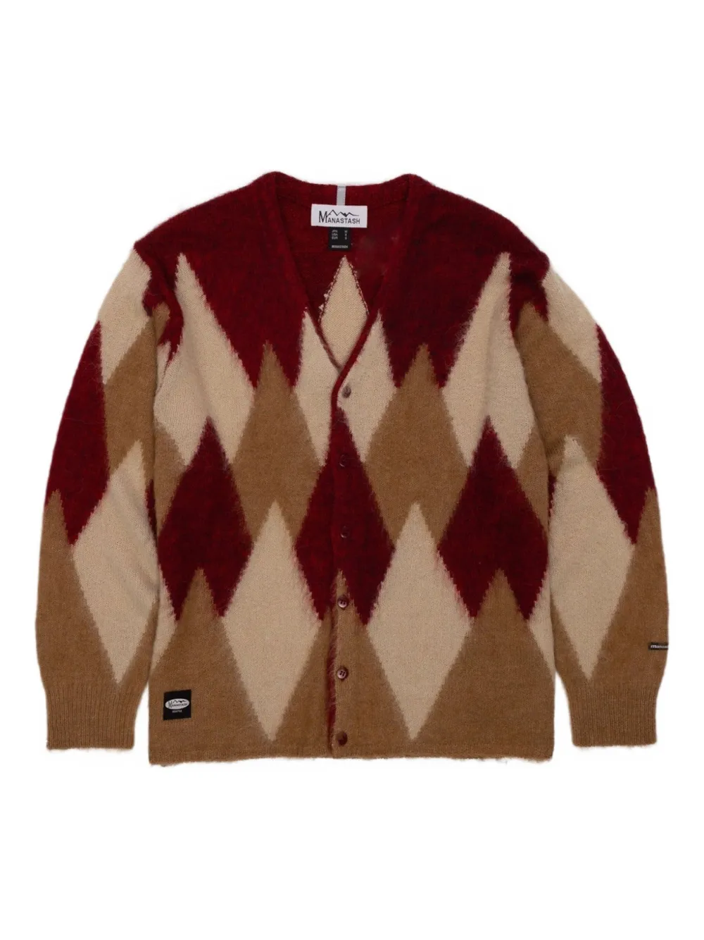Кардиган с узором MANASTASH, коричневый
Кардиган с узором MANASTASH, коричневый