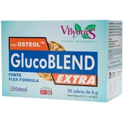Vbyotics GlucoBlend Extra с остеоолом 30 пакетов
Vbyotics GlucoBlend Extra с остеоолом 30 пакетов