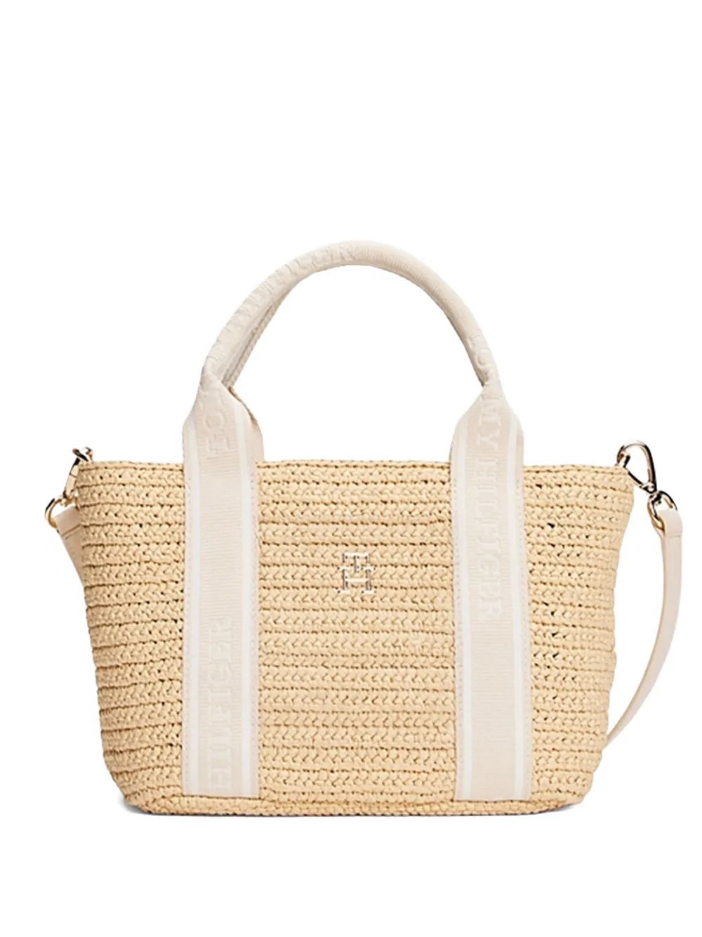 Плетеная сумка-тоут Tommy Hilfiger, нейтральный
Плетеная сумка-тоут Tommy Hilfiger, нейтральный