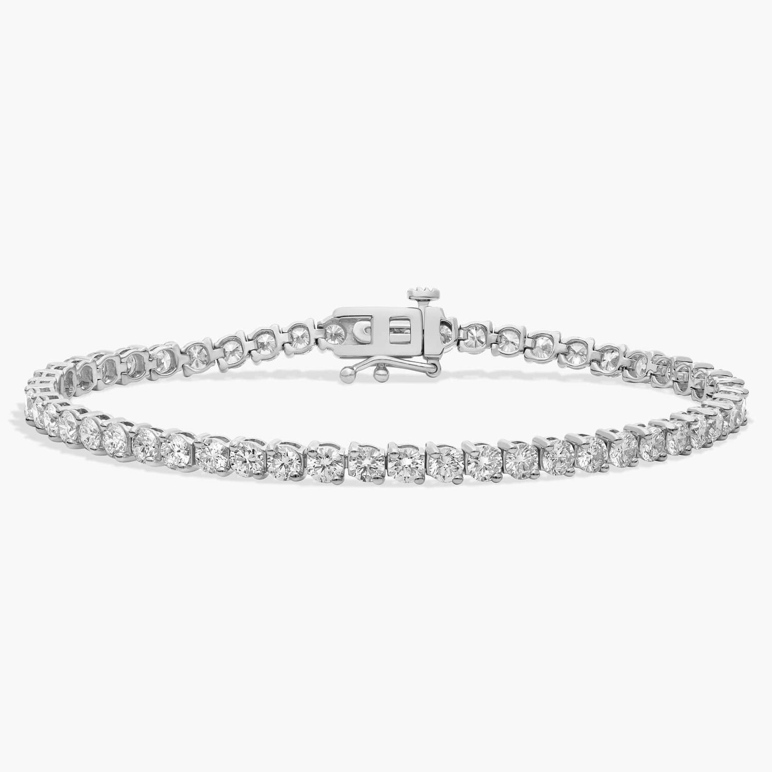 Теннисный браслет с двумя зубцами из выращенного в лаборатории бриллианта 7 дюймов из 14-каратного белого золота (7 карат, двойной - FG / VS2-SI1) Blue Nile
Теннисный браслет с двумя зубцами из выращенного в лаборатории бриллианта 7 дюймов из 14-каратного белого золота (7 карат, двойной - FG / VS2-SI1) Blue Nile