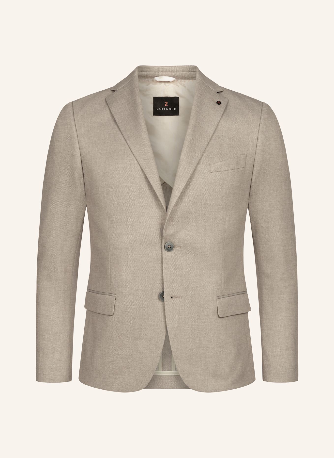Пиджак приталенного кроя из трикотажа Dinick Zuitable, бежевый
Пиджак приталенного кроя из трикотажа Dinick Zuitable, бежевый