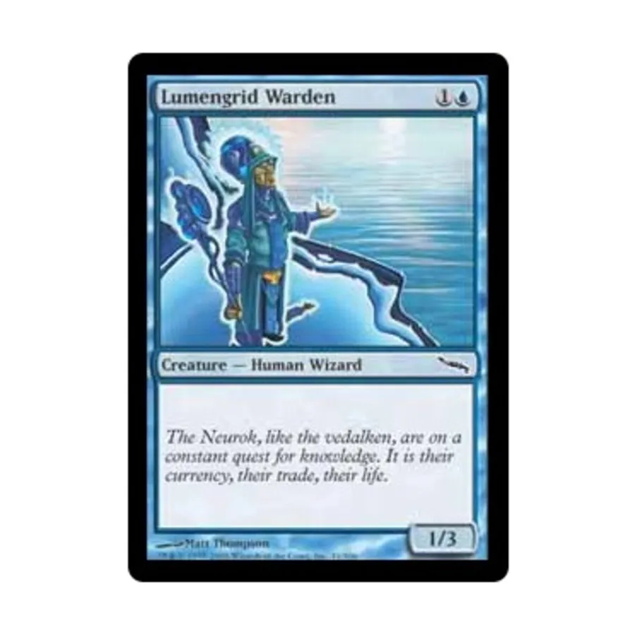 CCG Люменгридский страж (C) (Рольга), MTG - Mirrodin
CCG Люменгридский страж (C) (Рольга), MTG - Mirrodin