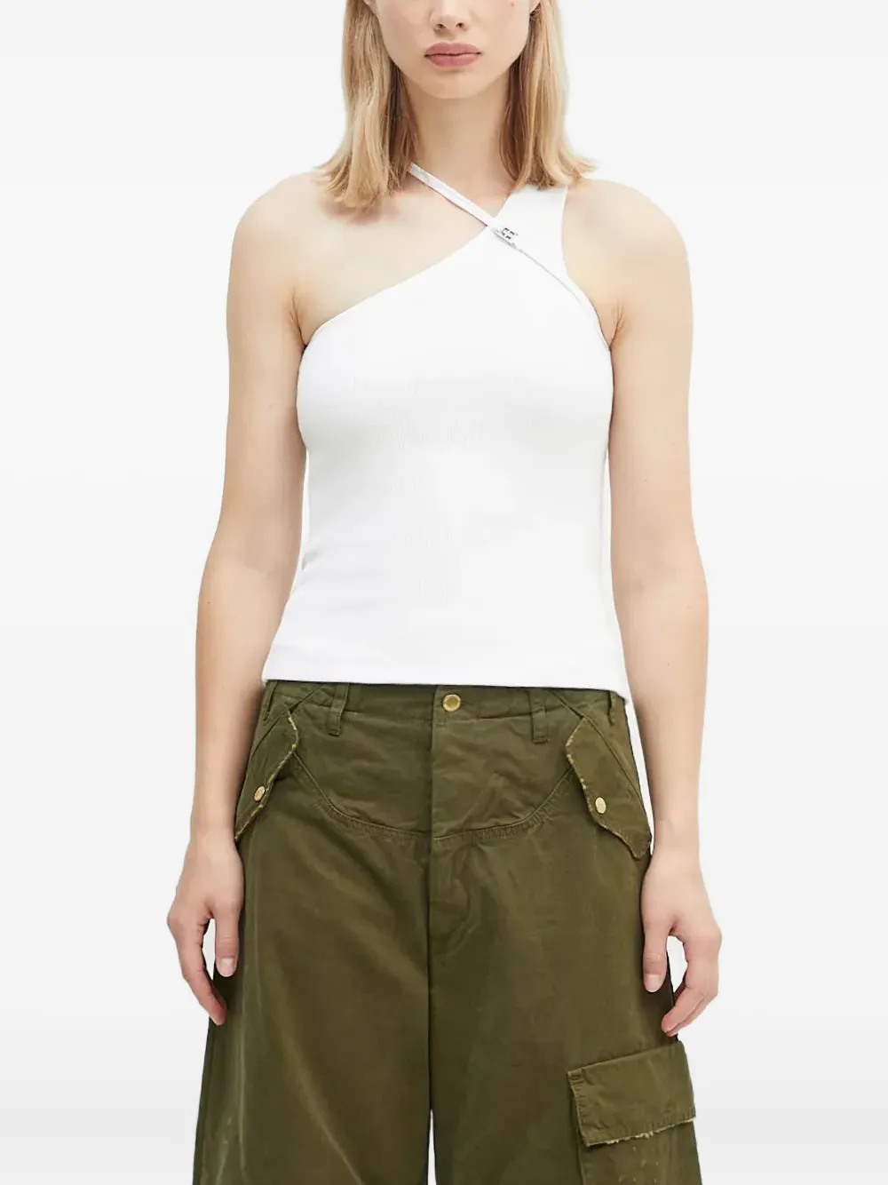 Топ на одно плечо Score Ksubi, белый
Топ на одно плечо Score Ksubi, белый