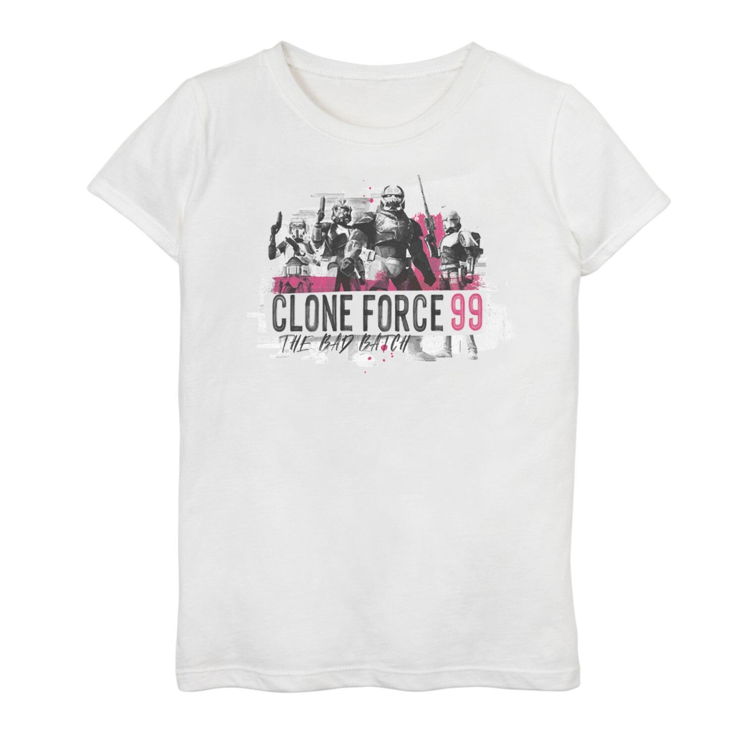 Футболка с рисунком «Войны клонов» для девочек 7–16 лет Bad Batch Collage Licensed Character
Футболка с рисунком «Войны клонов» для девочек 7–16 лет Bad Batch Collage Licensed Character