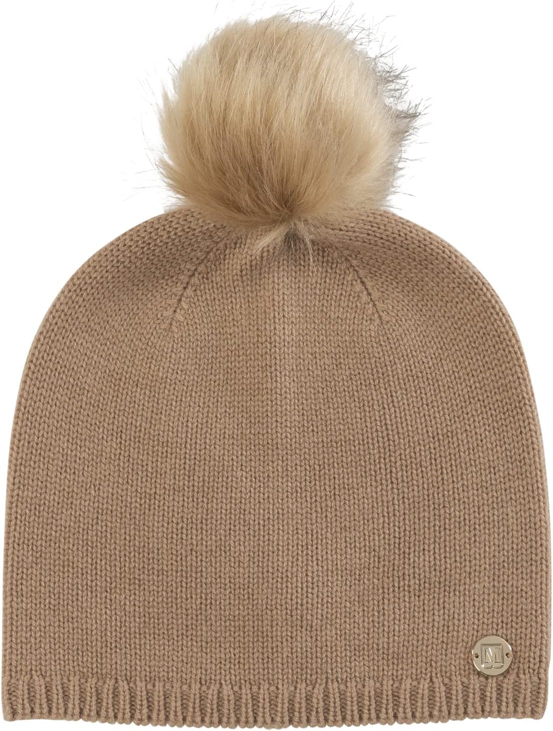 Женская шапка-помпон из овчины и кашемира Bruno Magli, Camel Jersey
Женская шапка-помпон из овчины и кашемира Bruno Magli, Camel Jersey