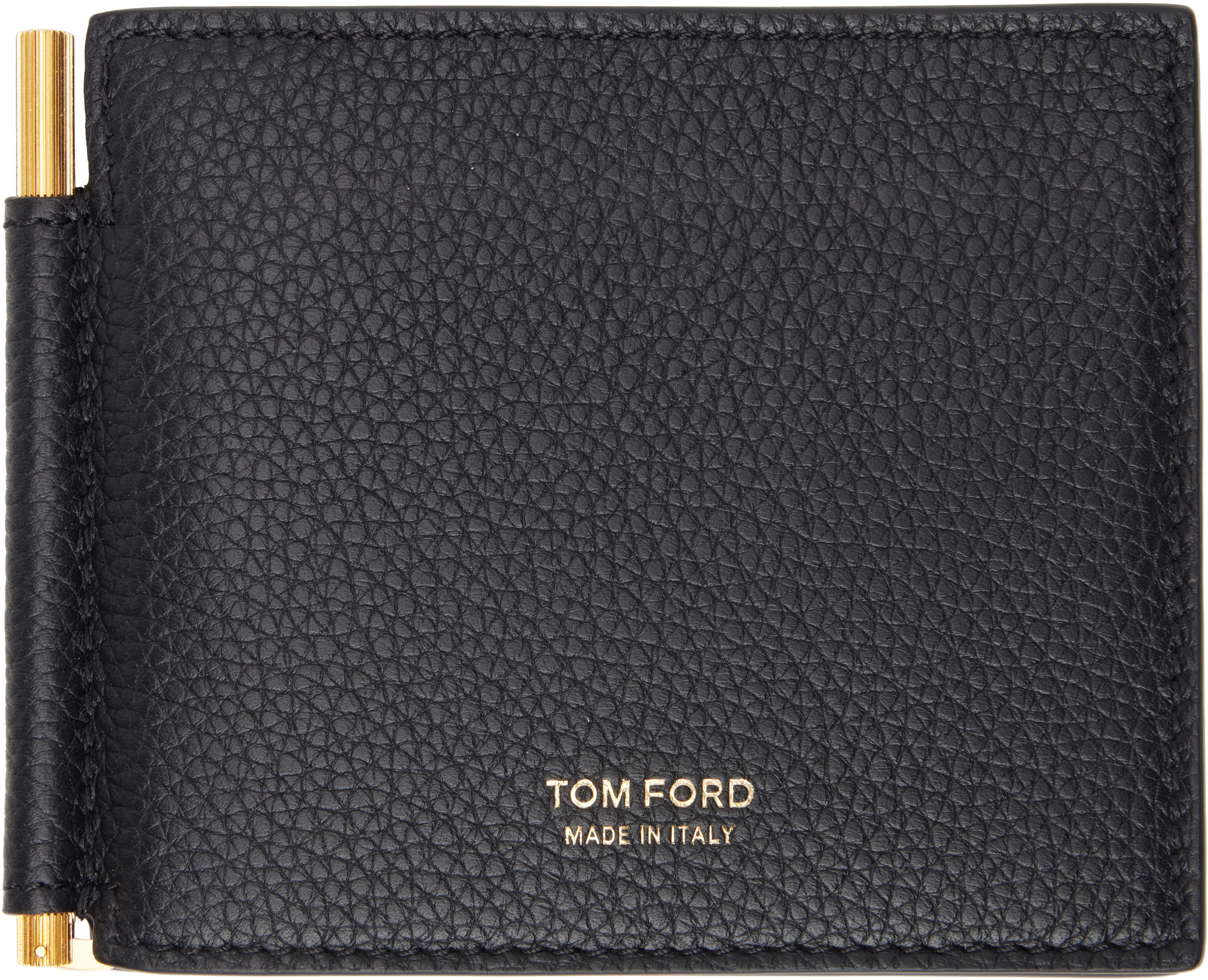 Держатель для карт из зернистой кожи с зажимом для денег TOM FORD
Держатель для карт из зернистой кожи с зажимом для денег TOM FORD