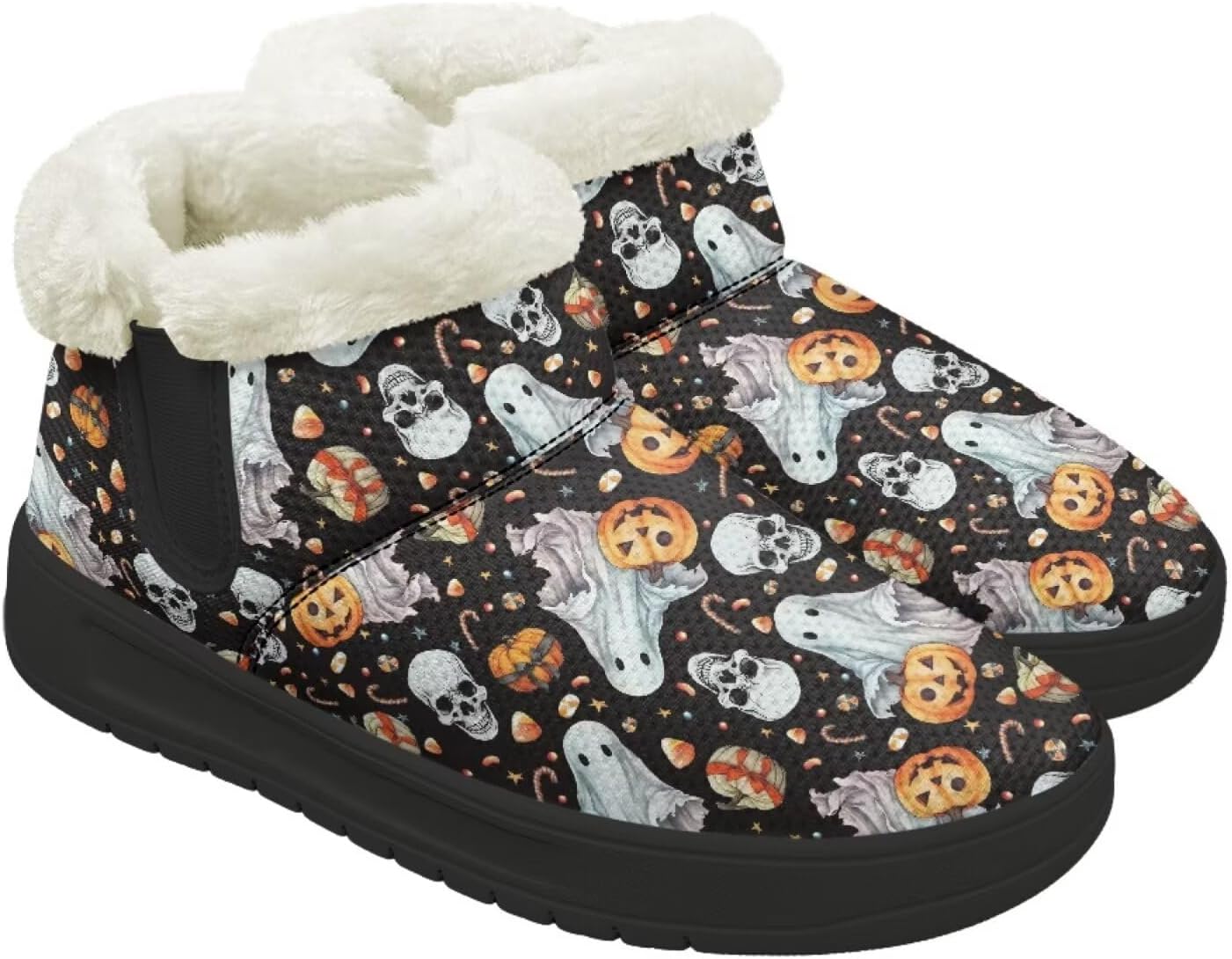 Зимние утепленные ботинки Forchrinse для женщин и мужчин, комфортные полусапожки с антискользящей подошвой для улицы, Halloween Ghost Pumpkin
Зимние утепленные ботинки Forchrinse для женщин и мужчин, комфортные полусапожки с антискользящей подошвой для улицы, Halloween Ghost Pumpkin