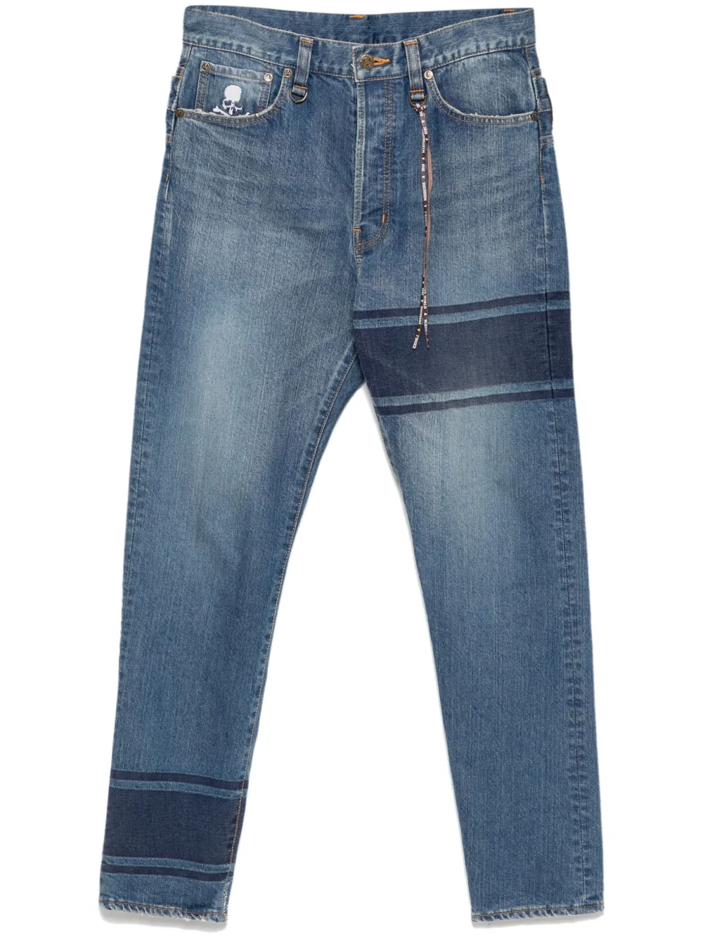 Джинсы с лампасами Mastermind World, синий
Джинсы с лампасами Mastermind World, синий