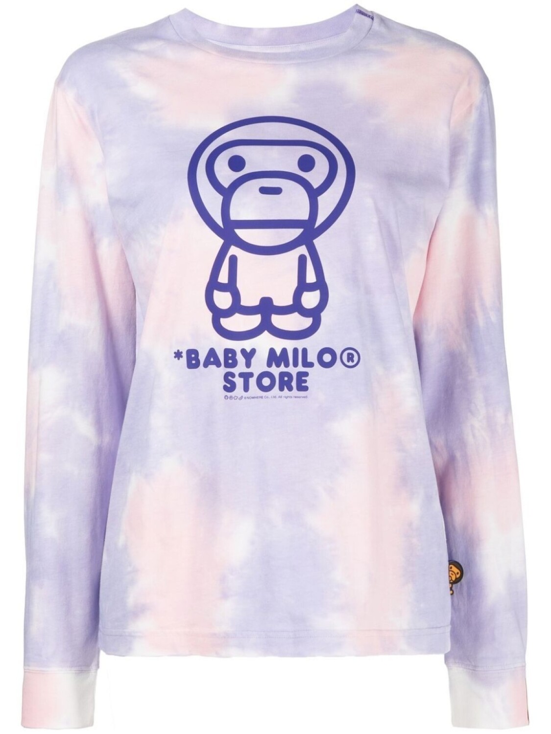 *BABY MILO STORE BY *A BATHING APE футболка с принтом тай-дай и логотипом, фиолетовый
*BABY MILO STORE BY *A BATHING APE футболка с принтом тай-дай и логотипом, фиолетовый
