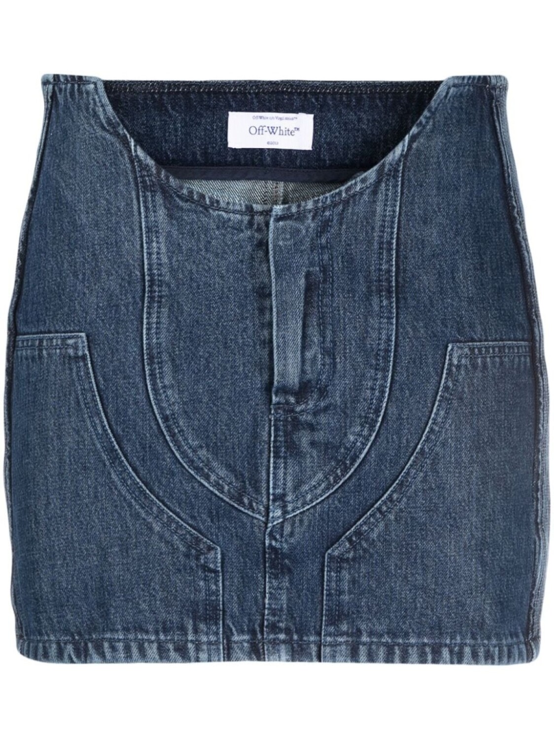 Off-White мини-юбка с вырезами, синий
Off-White мини-юбка с вырезами, синий