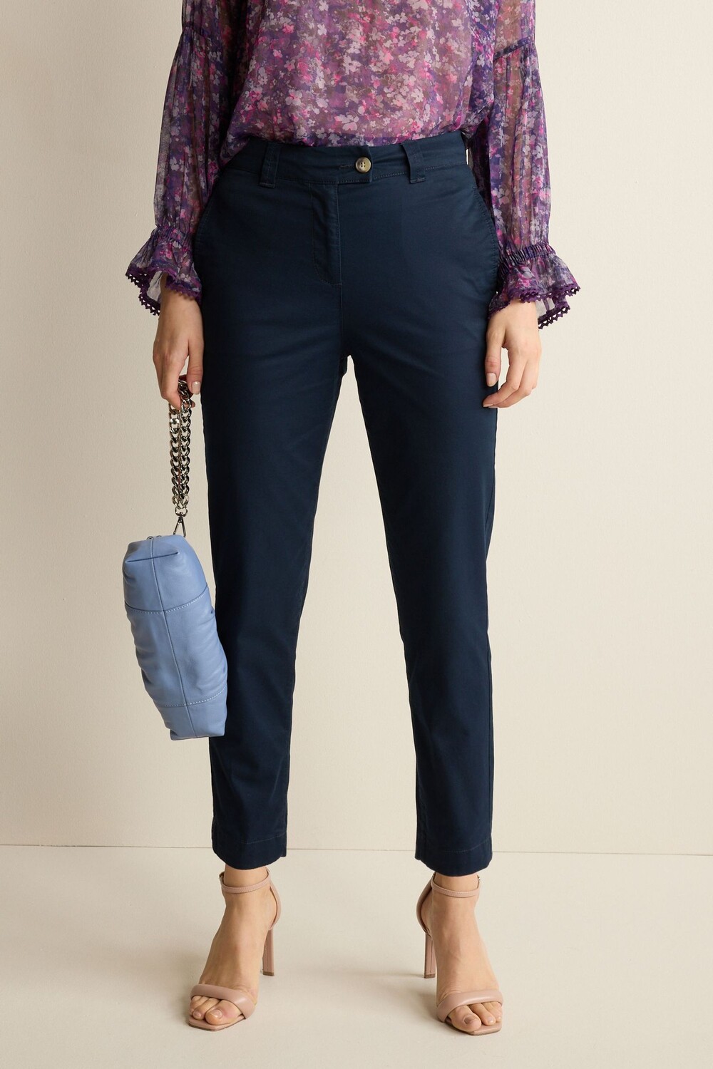 Брюки-чиносы Ultimate с высоким содержанием хлопка Next, синий
Брюки-чиносы Ultimate с высоким содержанием хлопка Next, синий