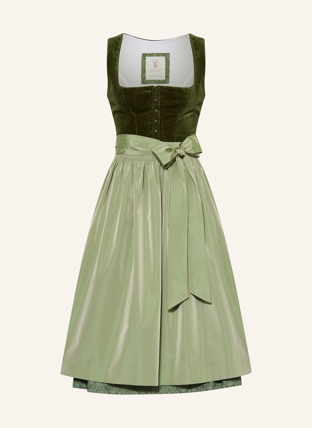 Широкая юбка в сборку Johann & Johanna, зеленый
Широкая юбка в сборку Johann & Johanna, зеленый