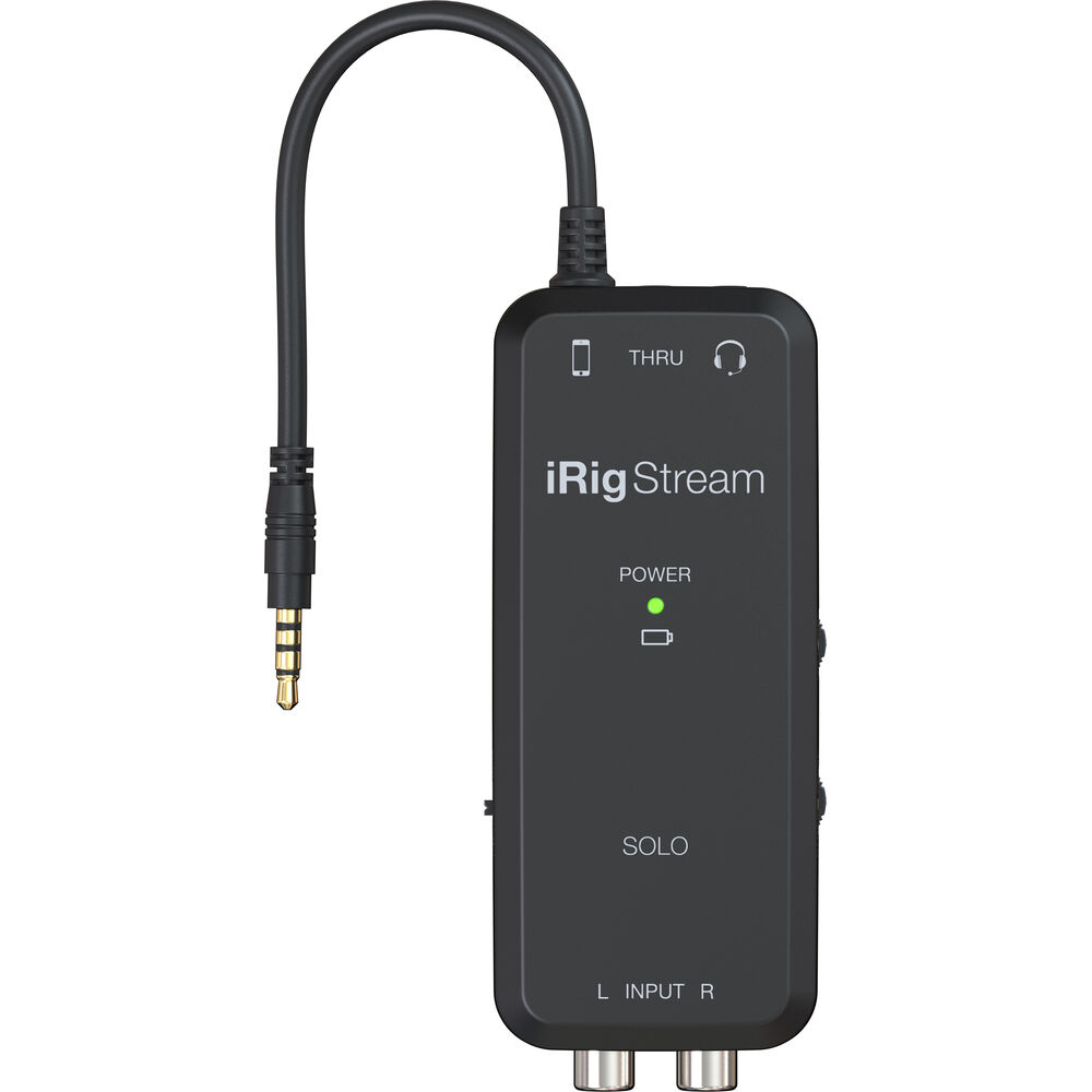 IK Multimedia iRig Stream Solo Ultracompact IP-IRIG-STREAMSL-IN
IK Multimedia iRig Stream Solo Ultracompact IP-IRIG-STREAMSL-IN