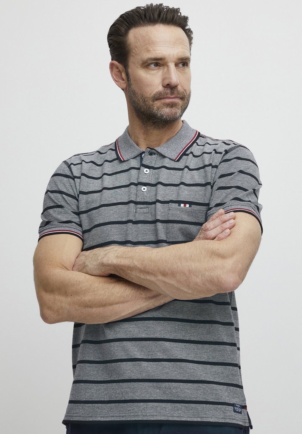 Поло KNUT FQ1924, черный 
Поло KNUT FQ1924, черный