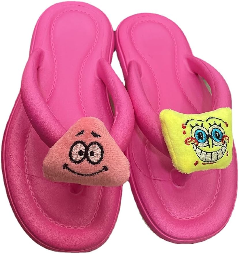 Нескользящие тапочки FSwinder для женщин и мужчин, милые тапочки с мультяшными рисунками для дома и улицы, мягкие летние тапочки для дома, улицы и пляжа, красный
Нескользящие тапочки FSwinder для женщин и мужчин, милые тапочки с мультяшными рисунками для дома и улицы, мягкие летние тапочки для дома, улицы и пляжа, красный