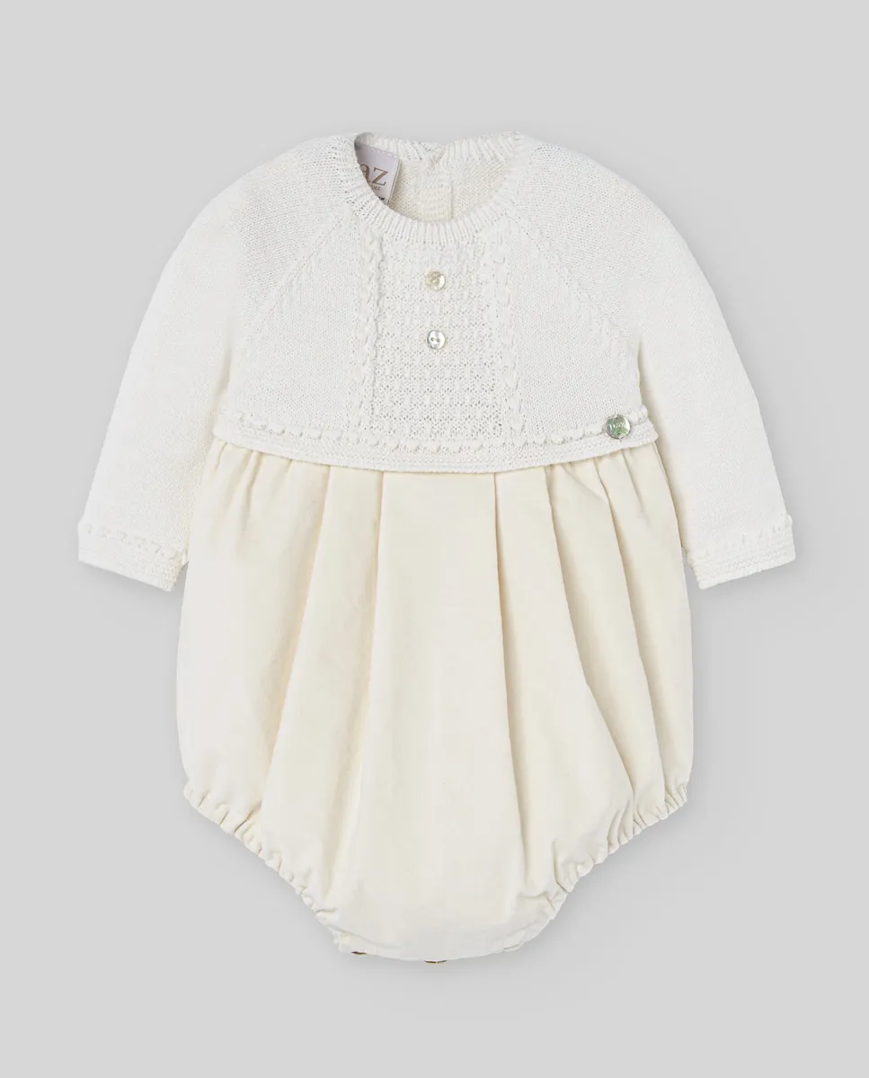 Бархатный комбинезон для младенца, коллекция Paz PAZ Rodríguez, светло-бежевый
Бархатный комбинезон для младенца, коллекция Paz PAZ Rodríguez, светло-бежевый