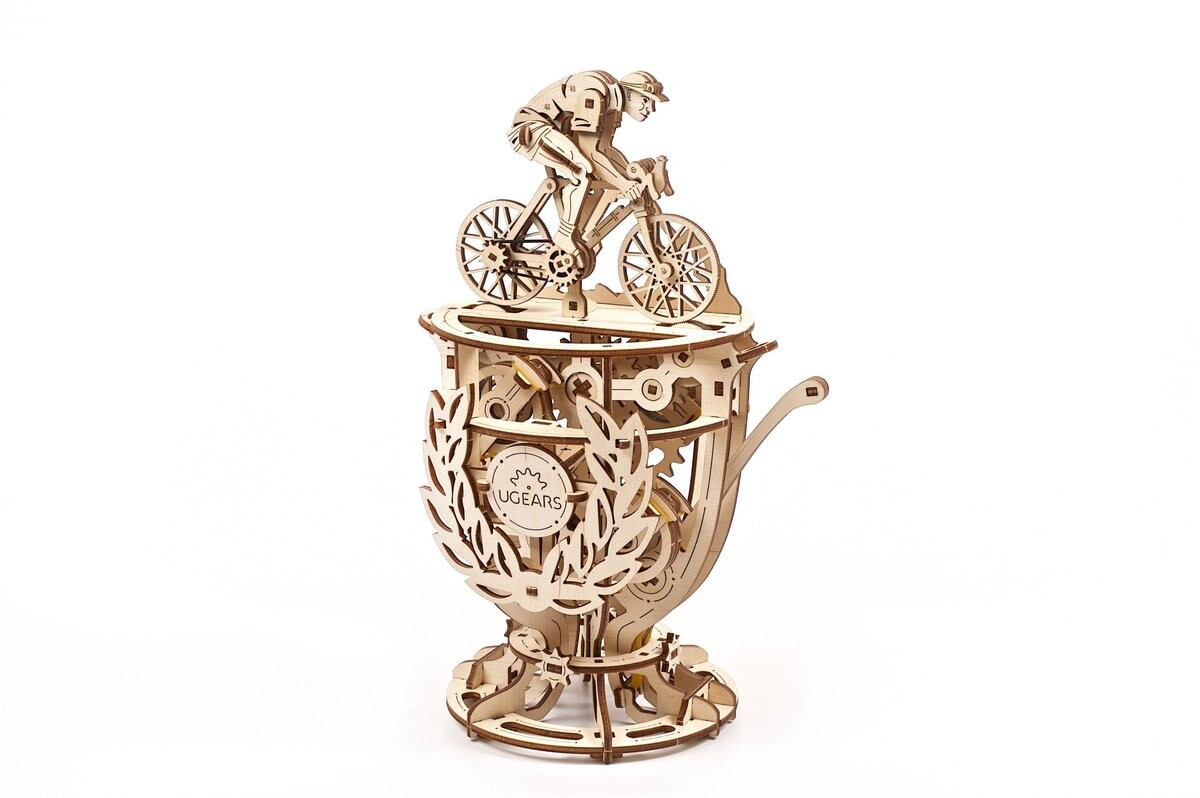 Ugears, 3D пазл Автомат - Велосипедист
Ugears, 3D пазл Автомат - Велосипедист