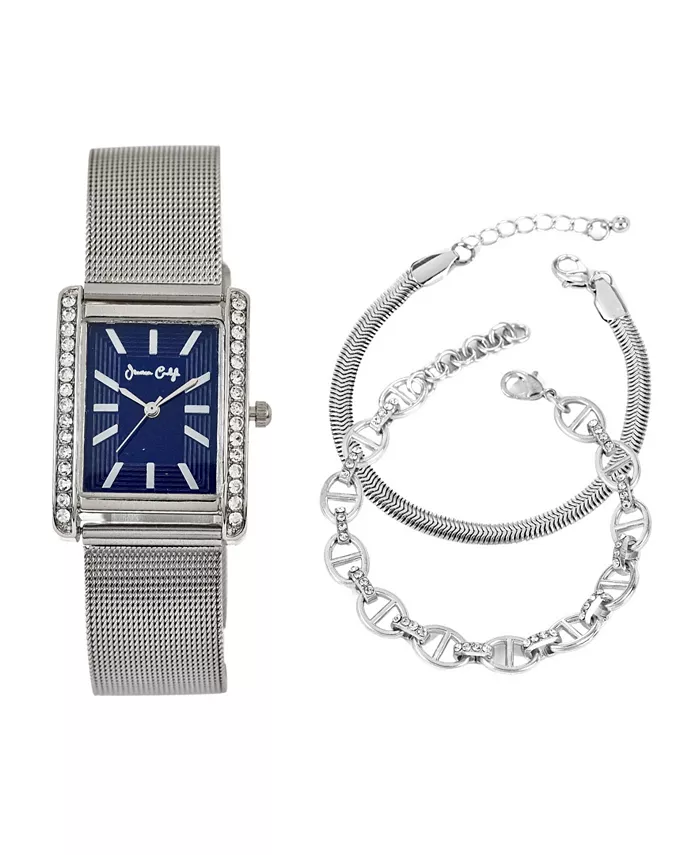 Женские аналоговые часы из металлического сплава серебристого тона, 23 мм Jessica Carlyle
Женские аналоговые часы из металлического сплава серебристого тона, 23 мм Jessica Carlyle