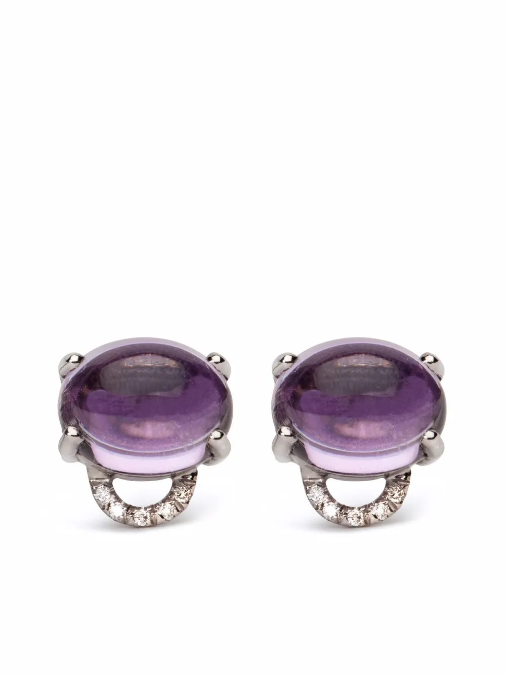 Серьги-гвоздики Marmaris из белого золота с бриллиантами и аметистами MAVIADA, серебяный
Серьги-гвоздики Marmaris из белого золота с бриллиантами и аметистами MAVIADA, серебяный