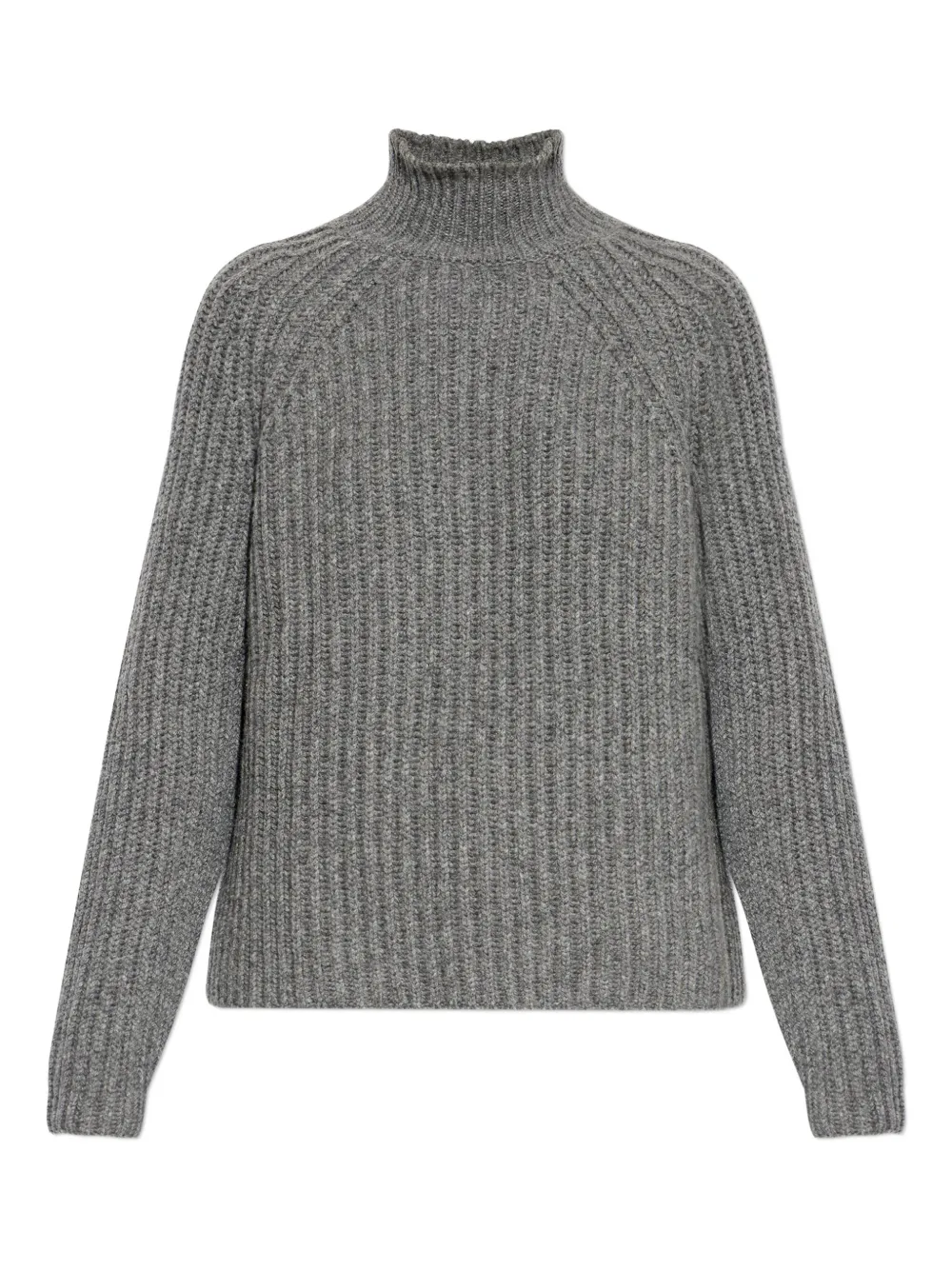 Вязаный свитер с ребристым воротником-стойкой Sease, серый
Вязаный свитер с ребристым воротником-стойкой Sease, серый