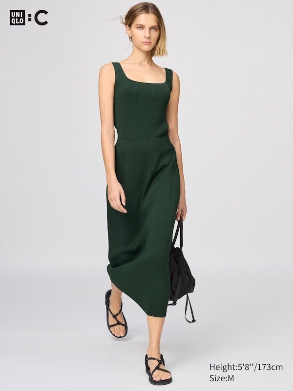 Бесшовная юбка в рубчик из 3D-трикотажа Uniqlo, 59 dark green
Бесшовная юбка в рубчик из 3D-трикотажа Uniqlo, 59 dark green