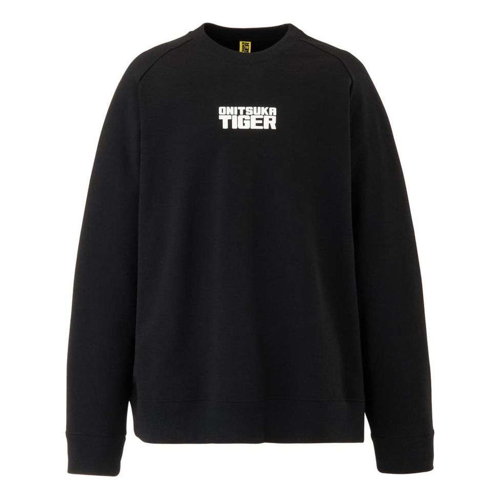 Топ Onitsuka Tiger Crewneck Sweatshirt 'Black'
Топ Onitsuka Tiger Crewneck Sweatshirt 'Black'