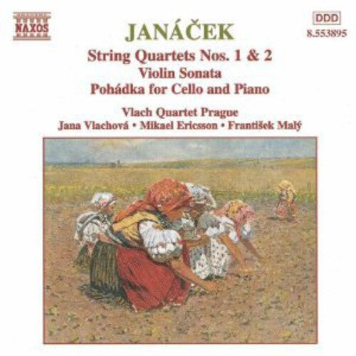 CD диск Janacek / Vlachova / Ericsson / Maly: String Quartets 1 & 2 / Pohadka for Cello & Piano
CD диск Janacek / Vlachova / Ericsson / Maly: String Quartets 1 & 2 / Pohadka for Cello & Piano