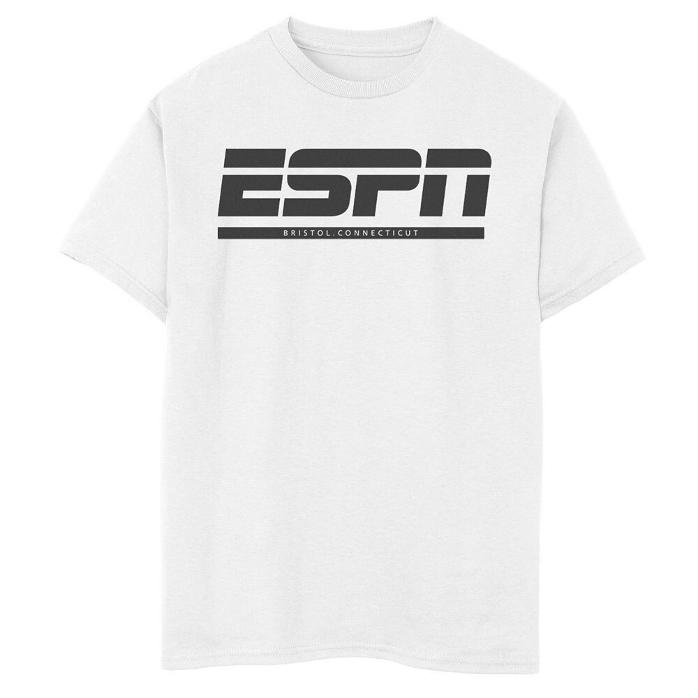 Черная футболка с графическим логотипом ESPN Bristol Connecticut для мальчиков 8–20 лет Licensed Character, белый
Черная футболка с графическим логотипом ESPN Bristol Connecticut для мальчиков 8–20 лет Licensed Character, белый