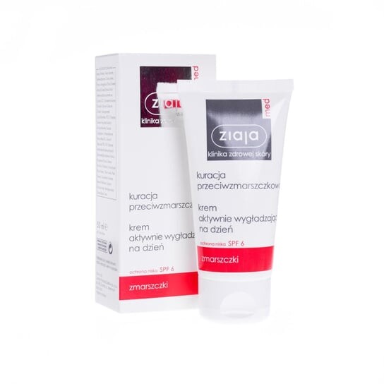 Активно разглаживающий дневной крем, SPF 6, 50 мл Ziaja, Med
Активно разглаживающий дневной крем, SPF 6, 50 мл Ziaja, Med