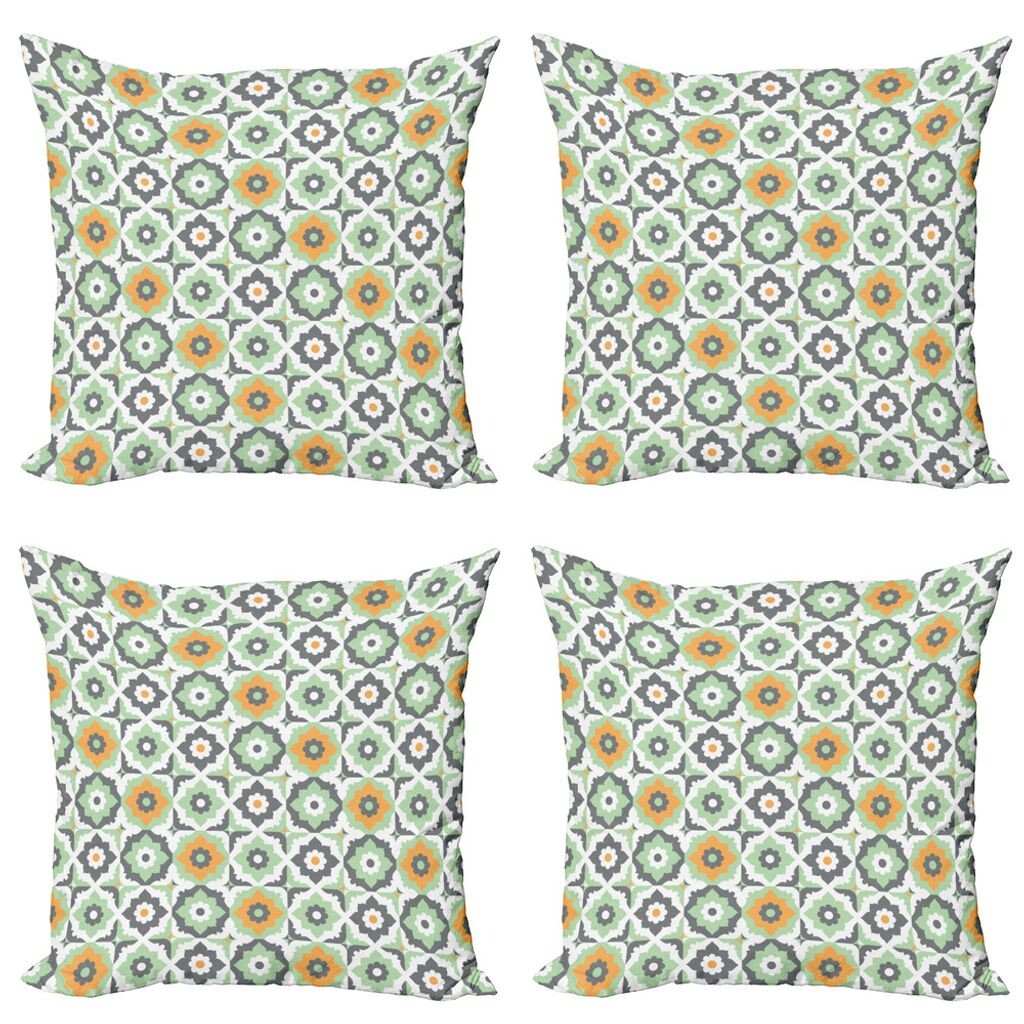 ABAKUHAUS Quatrefoil Набор чехлов для подушек (4 шт.), Цветы лотоса, Современная двусторонняя цифровая печать, 40 см x 40 см, Зеленый Белый
ABAKUHAUS Quatrefoil Набор чехлов для подушек (4 шт.), Цветы лотоса, Современная двусторонняя цифровая печать, 40 см x 40 см, Зеленый Белый