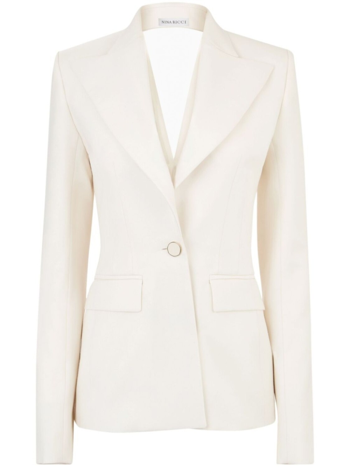 Nina Ricci блейзер с открытой спиной и драпировкой
Nina Ricci блейзер с открытой спиной и драпировкой