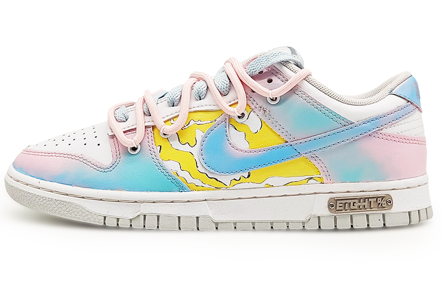 Кроссовки для скейтбординга Dunk мужские с низким верхом белый/синий/розовый/желтый Nike
Кроссовки для скейтбординга Dunk мужские с низким верхом белый/синий/розовый/желтый Nike