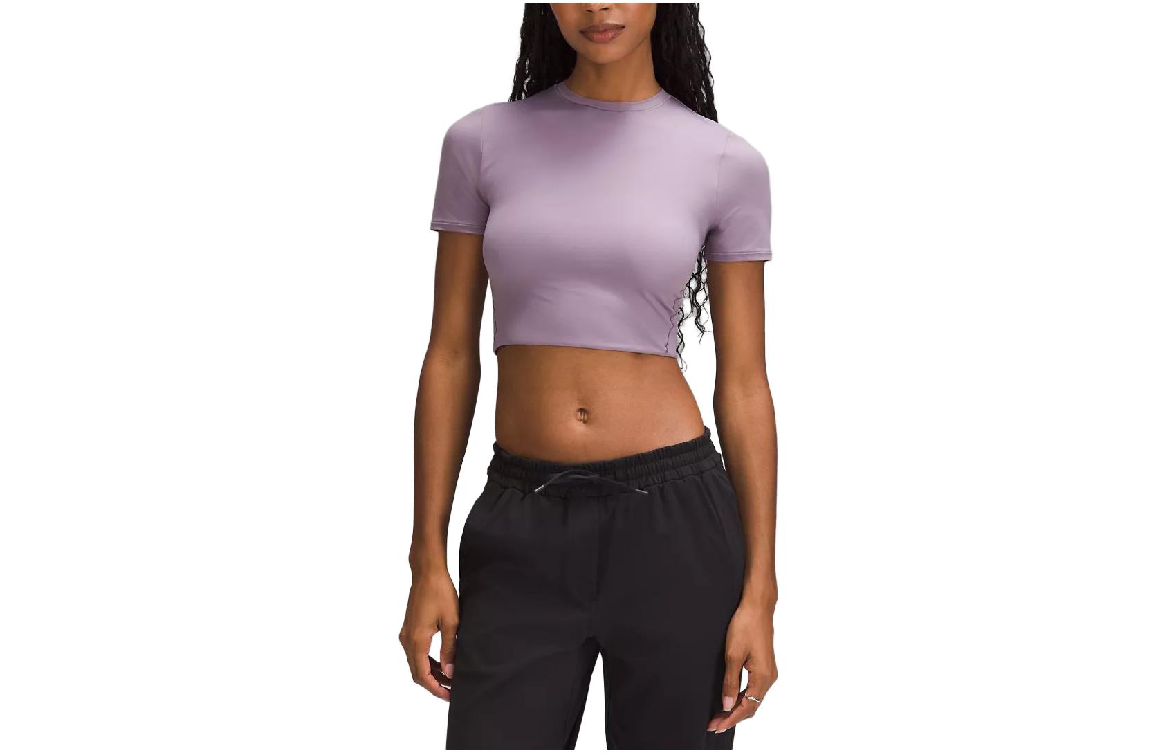 Женская футболка Nulu Regular Lululemon, фиолетовый
Женская футболка Nulu Regular Lululemon, фиолетовый