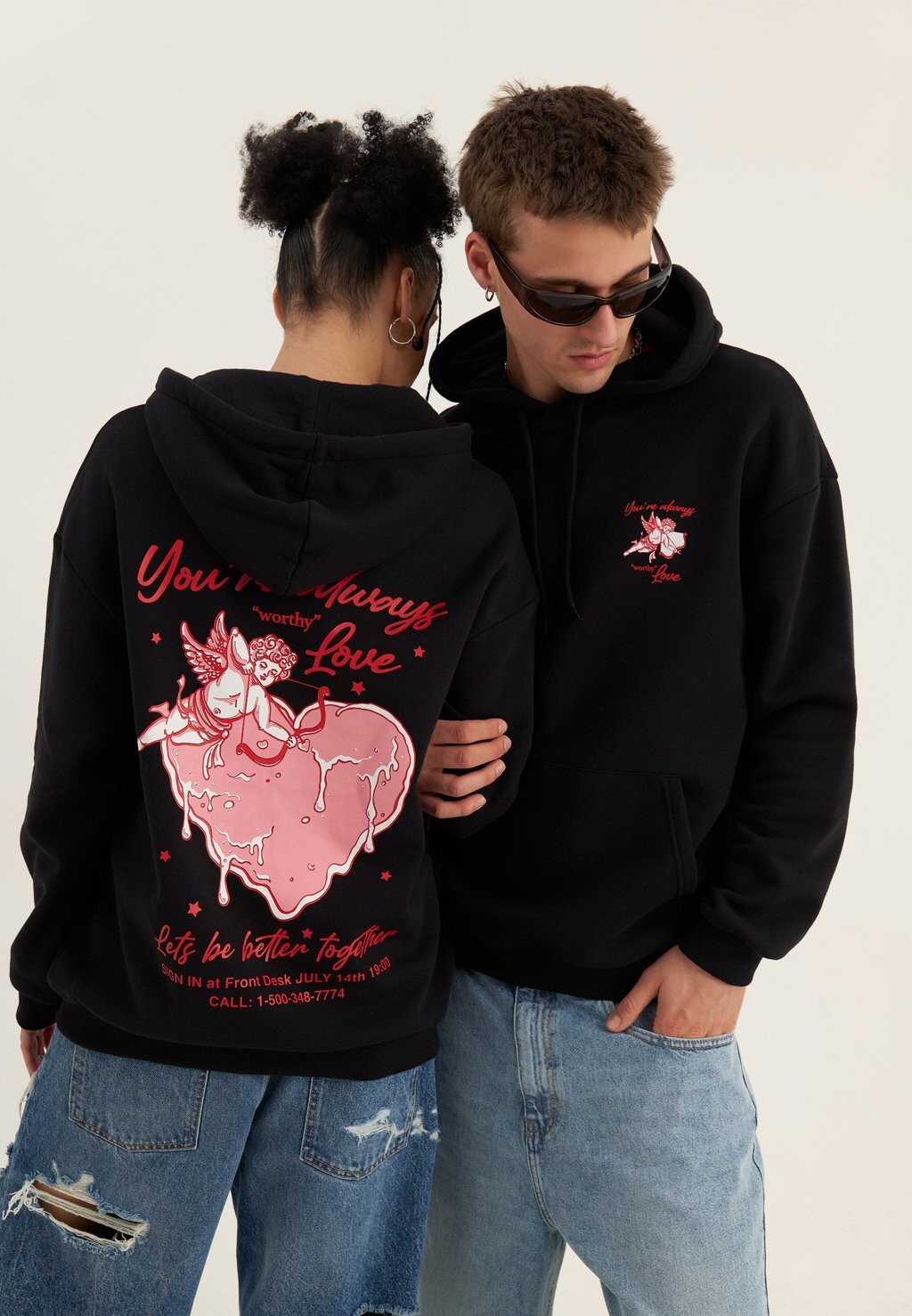 Толстовка Unisex YOURTURN, черный
Толстовка Unisex YOURTURN, черный