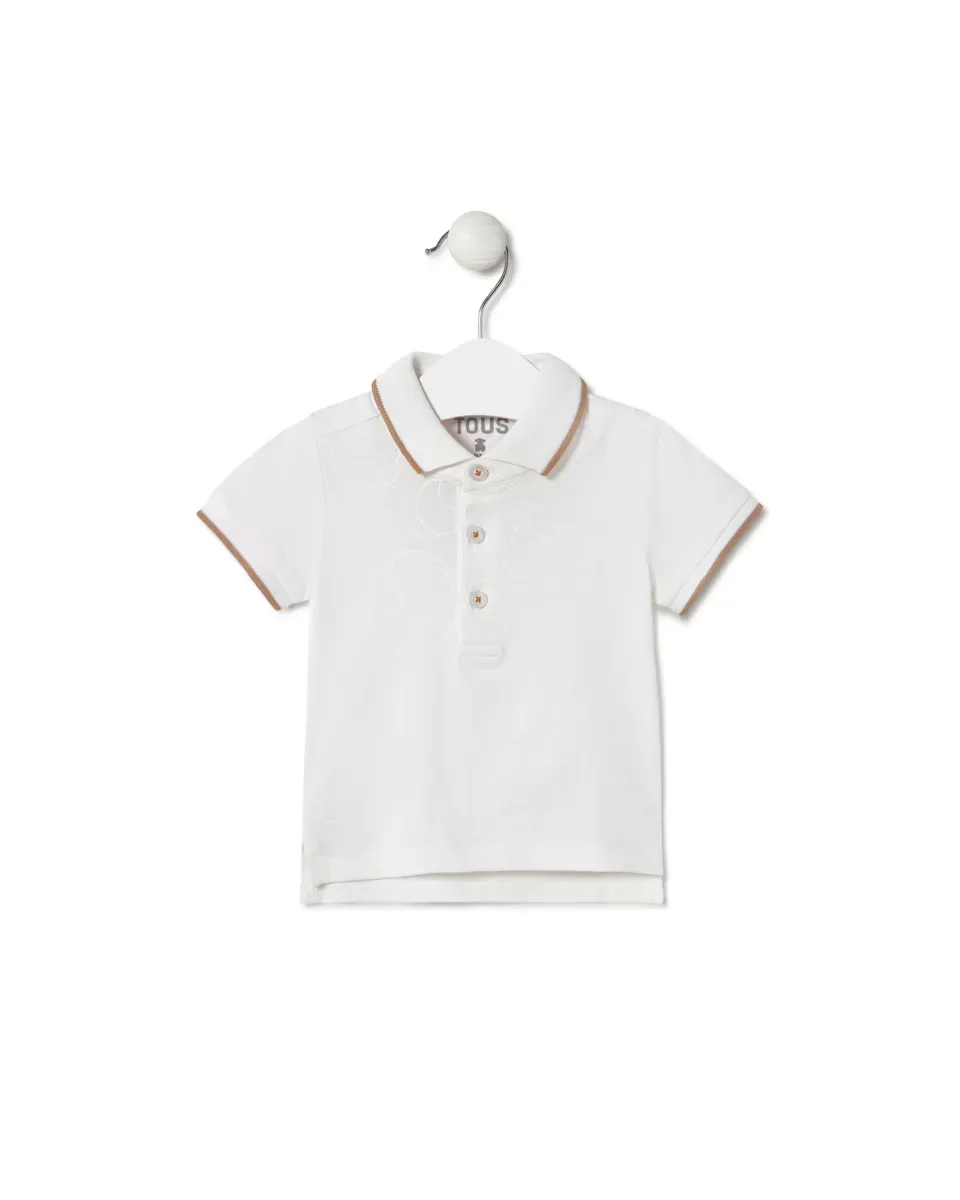 Детская рубашка-поло из хлопка с принтом Bold Bear Tous, белый
Детская рубашка-поло из хлопка с принтом Bold Bear Tous, белый