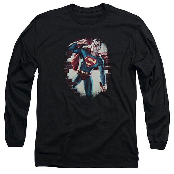 Винтажная футболка с длинным рукавом Superman Licensed Character
Винтажная футболка с длинным рукавом Superman Licensed Character
