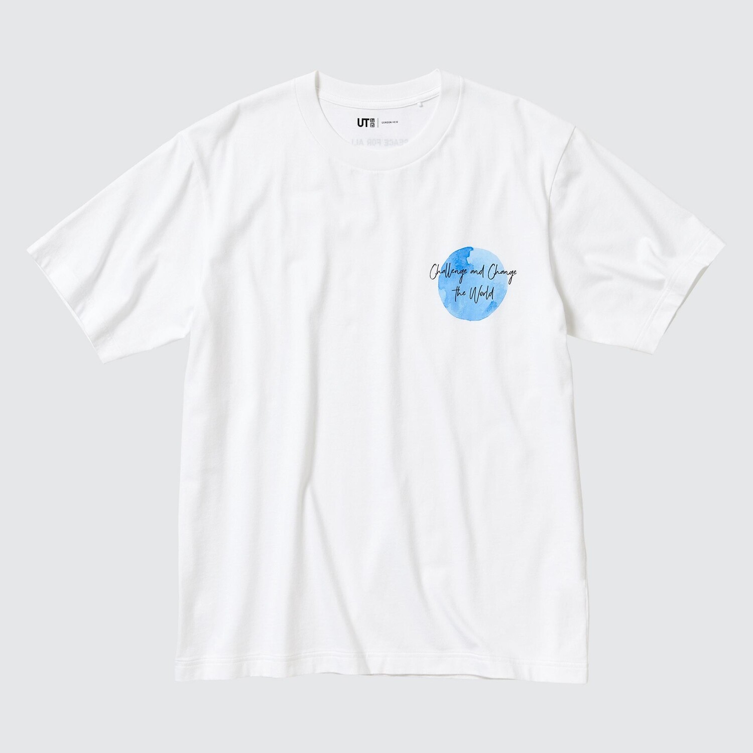 Футболка Uniqlo Peace For All Gordon Reid с коротким рукавом и рисунком, белый
Футболка Uniqlo Peace For All Gordon Reid с коротким рукавом и рисунком, белый
