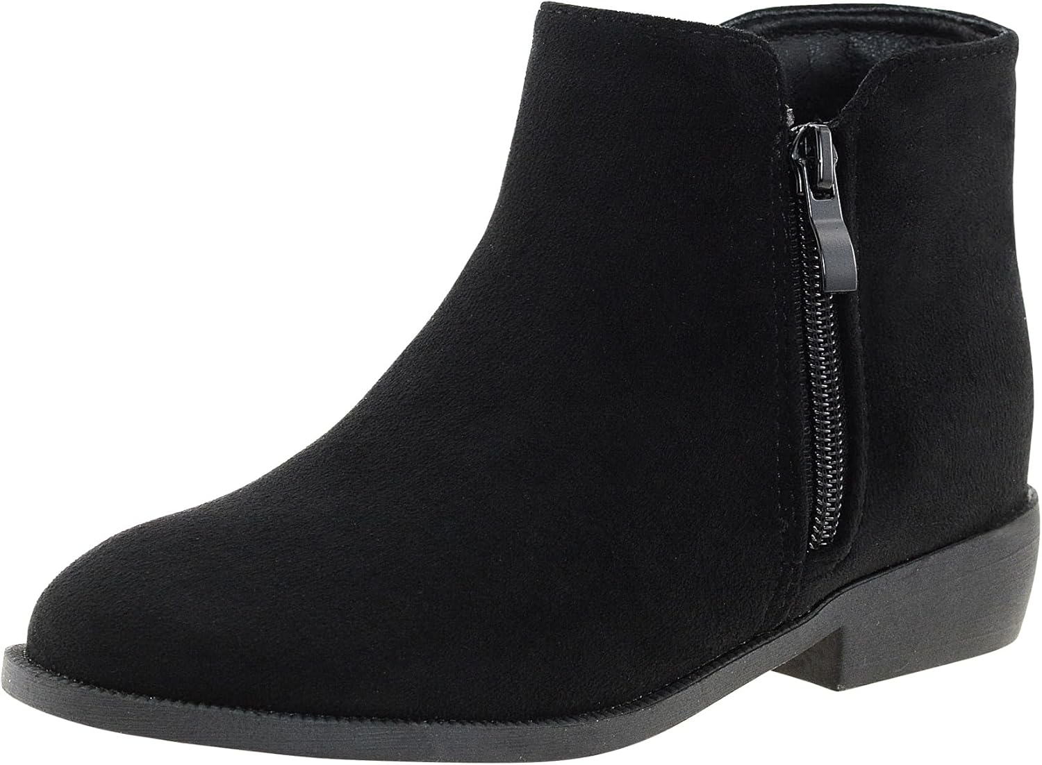 Детские ботильоны LseLom для девочек, низкий каблук, боковая молния, осенне-зимние, для улицы, для маленьких и больших детей, Black A
Детские ботильоны LseLom для девочек, низкий каблук, боковая молния, осенне-зимние, для улицы, для маленьких и больших детей, Black A