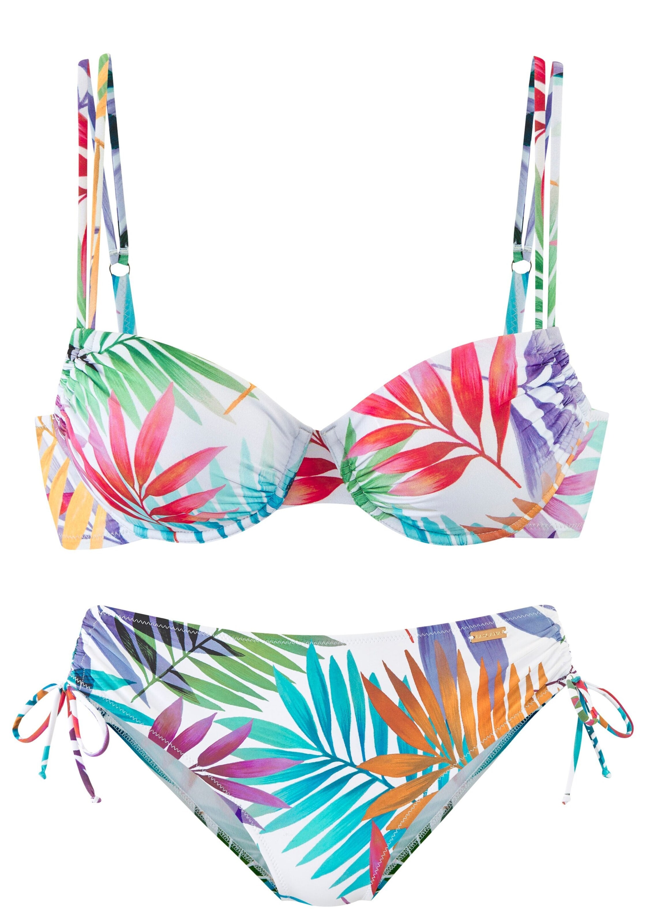 LASCANA Бикини-бралетт в белом цвете
LASCANA Бикини-бралетт в белом цвете