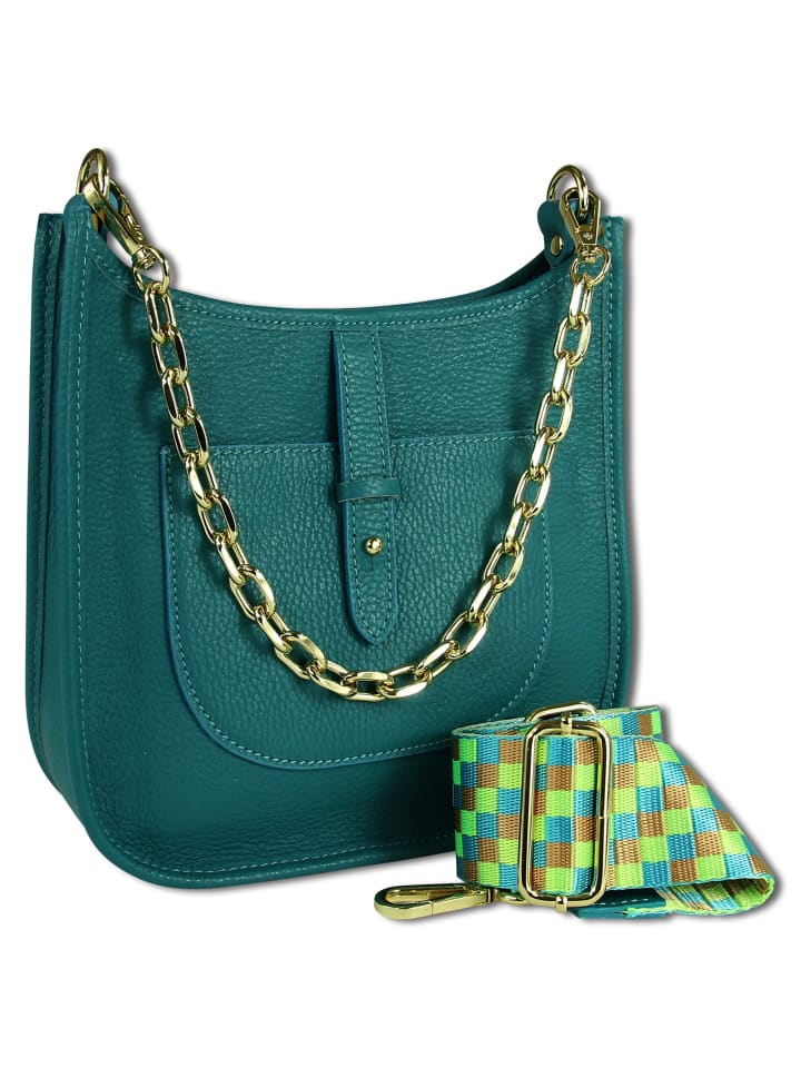 Наплечная сумка Toscanto Umhängetasche, Citytasche Leder türkis ca. 22cm
Наплечная сумка Toscanto Umhängetasche, Citytasche Leder türkis ca. 22cm