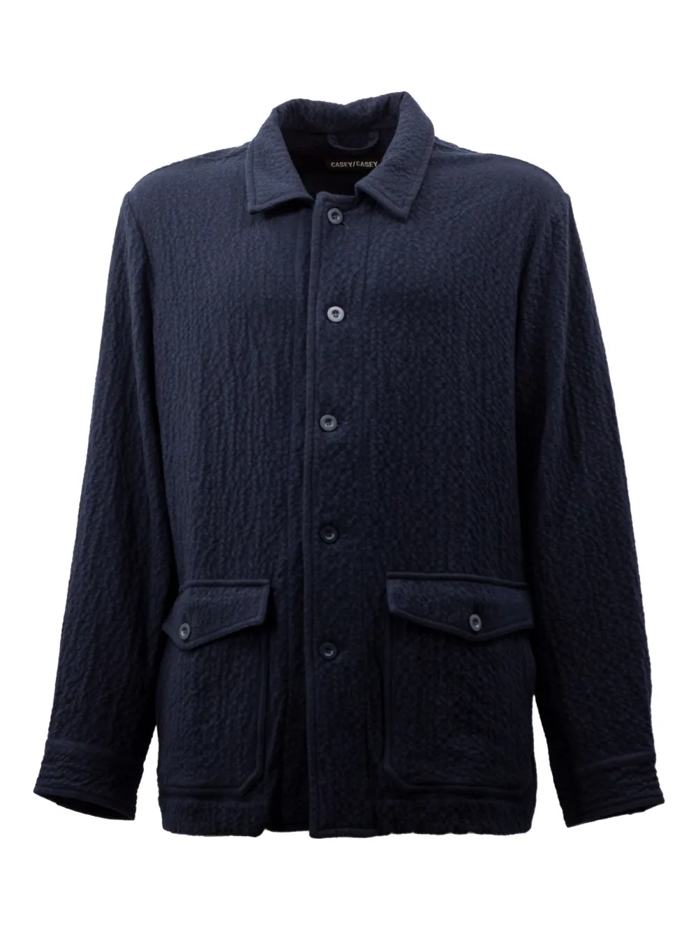 Текстурированная рубашка с застежкой на пуговицы Casey Casey, синий
Текстурированная рубашка с застежкой на пуговицы Casey Casey, синий