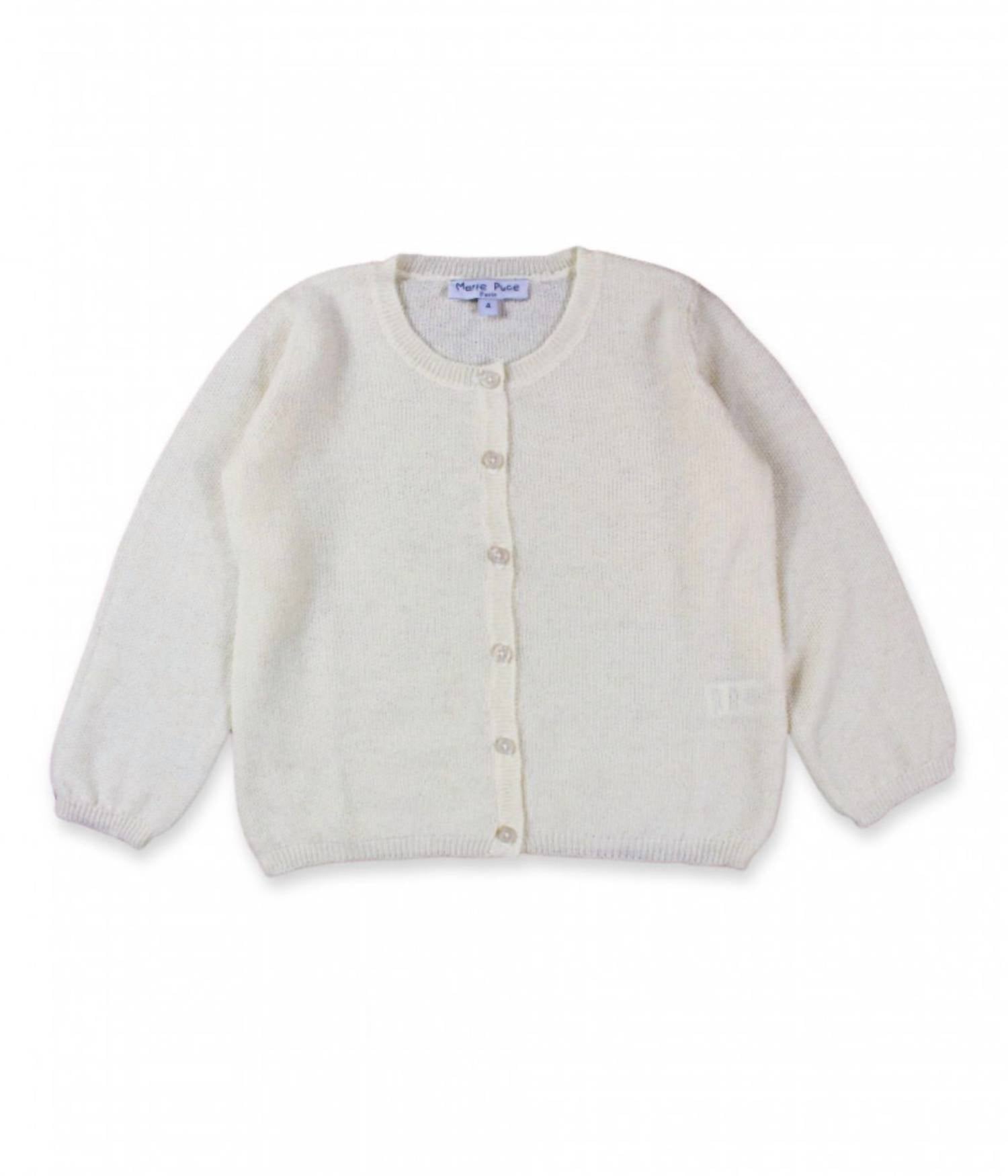 Детский кардиган Frimas кремового цвета Marie Puce
Детский кардиган Frimas кремового цвета Marie Puce