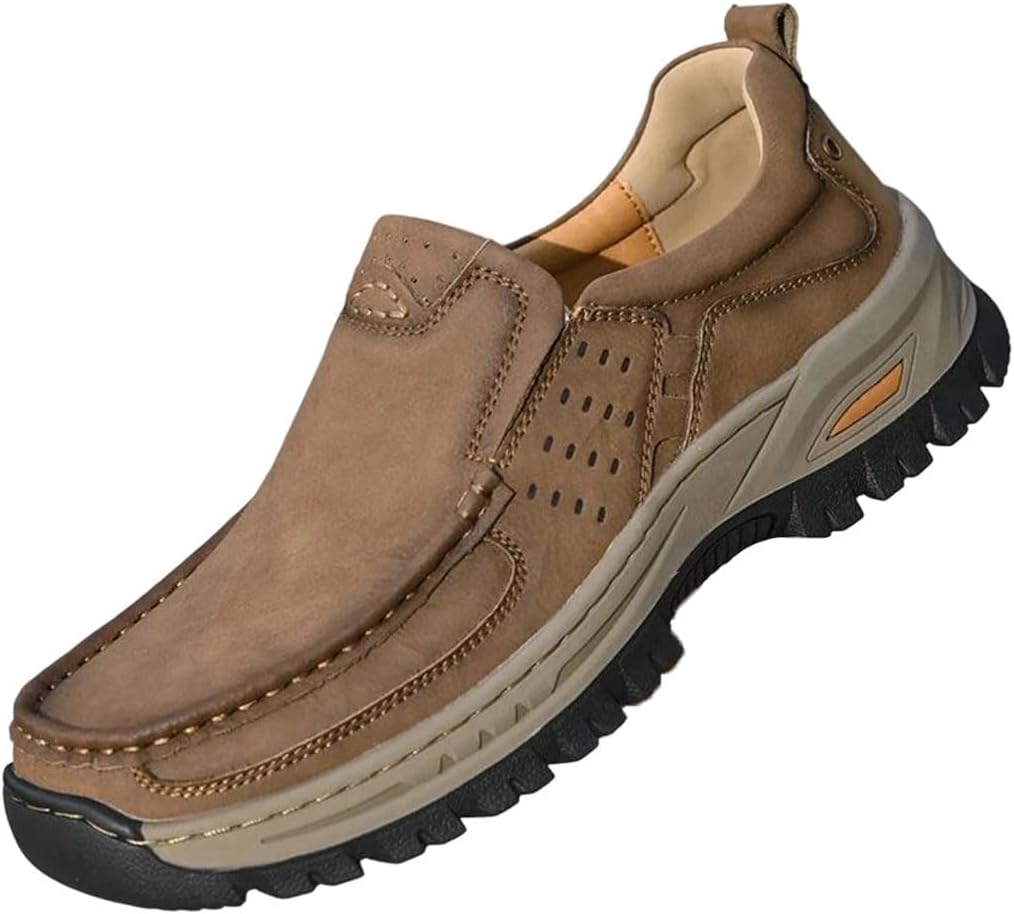 Мужские кожаные повседневные туфли слипоны для комфорта, бизнес, повседневная обувь для работы на улице Generic, хаки
Мужские кожаные повседневные туфли слипоны для комфорта, бизнес, повседневная обувь для работы на улице Generic, хаки