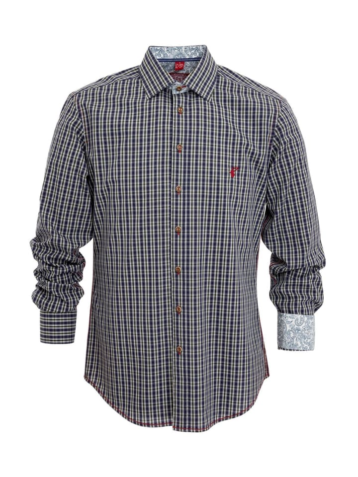 Рубашка 420000-4341 темно-синего цвета OS-Trachten
Рубашка 420000-4341 темно-синего цвета OS-Trachten