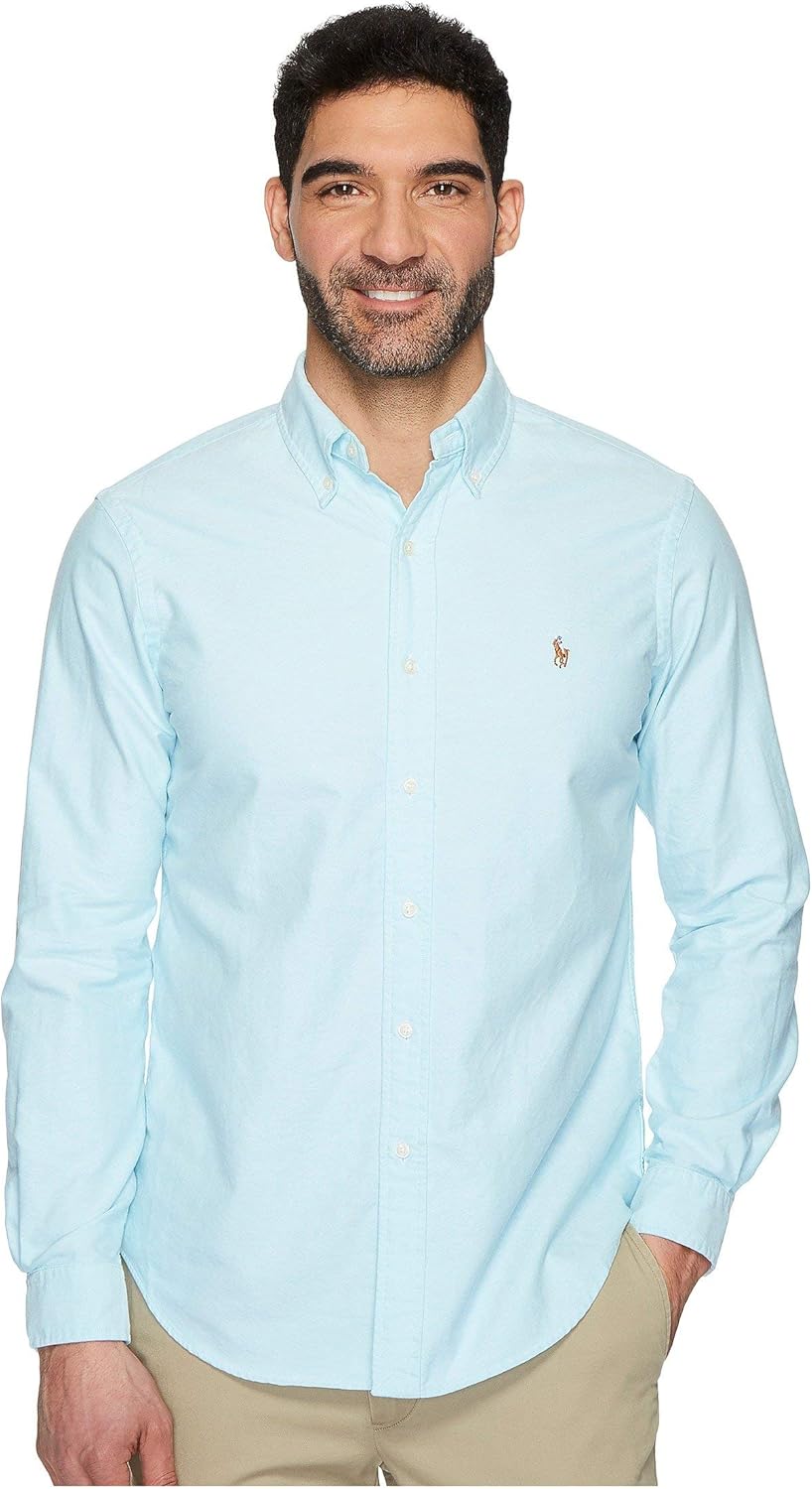 POLO RALPH LAUREN Мужская классическая рубашка Oxford Performance, Aegean Blue
POLO RALPH LAUREN Мужская классическая рубашка Oxford Performance, Aegean Blue