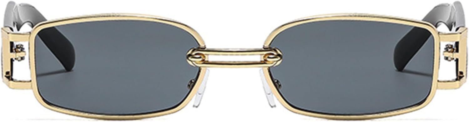 bullabulling Модные маленькие квадратные солнцезащитные очки для женщин 2026 Роскошные винтажные солнцезащитные очки в стиле панк с металлической оправой для женщин Модные солнцезащитные очки, Gold Gray
bullabulling Модные маленькие квадратные солнцезащитные очки для женщин 2026 Роскошные винтажные солнцезащитные очки в стиле панк с металлической оправой для женщин Модные солнцезащитные очки, Gold Gray