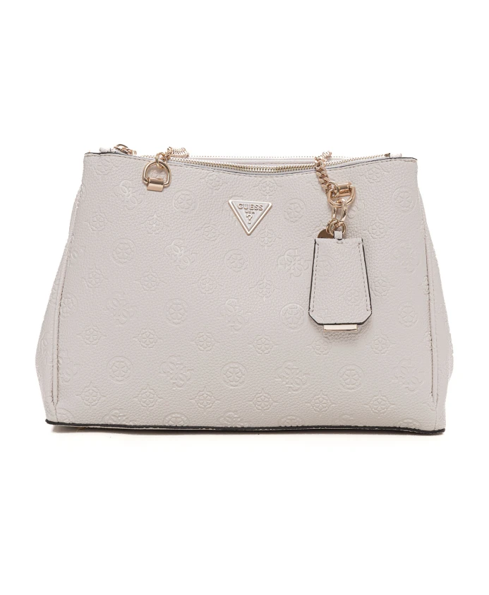 Стильная сумка среднего размера с металлическими ножками. Guess, бежевый
Стильная сумка среднего размера с металлическими ножками. Guess, бежевый