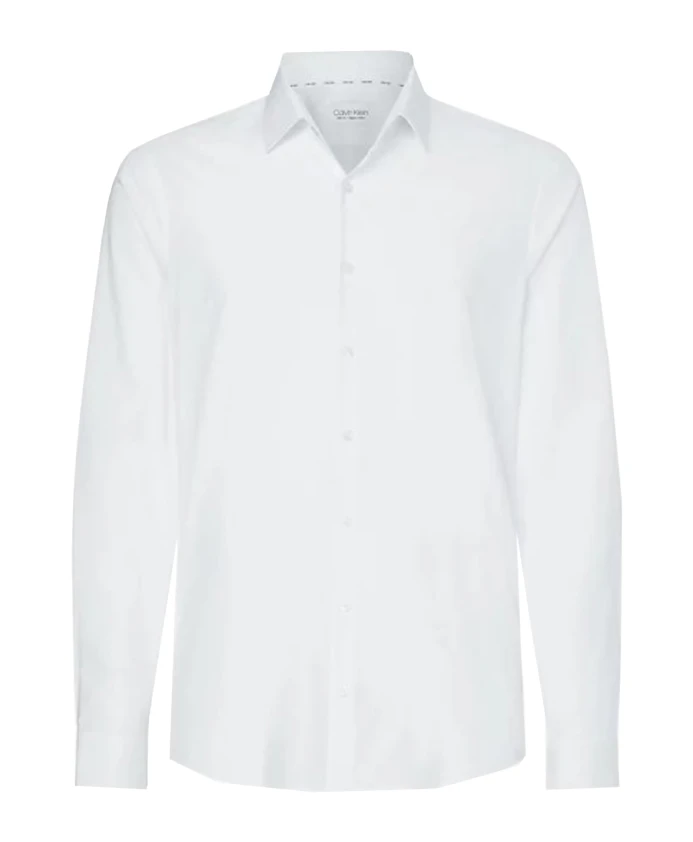 Современная хлопковая рубашка Calvin Klein, белый
Современная хлопковая рубашка Calvin Klein, белый