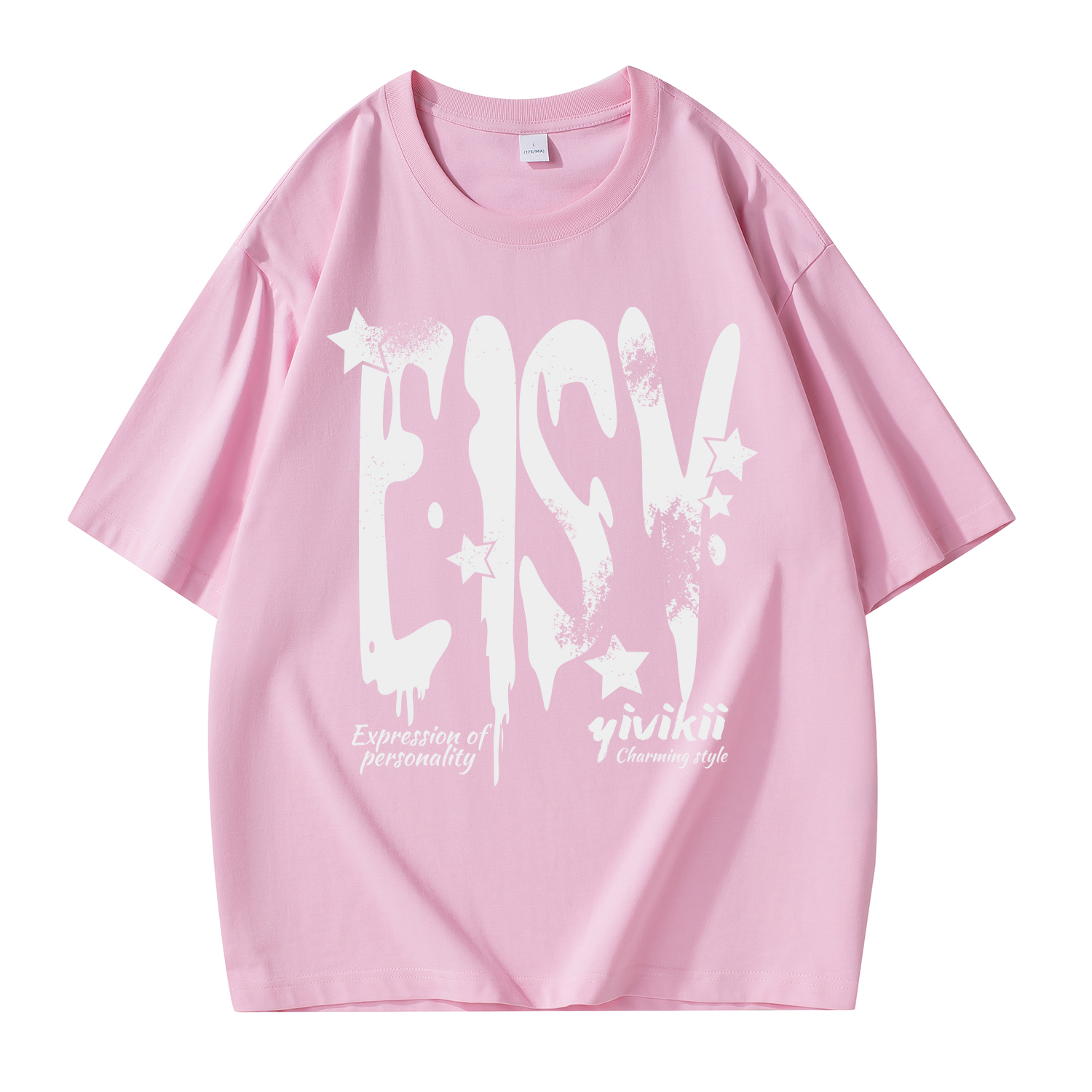 Футболка унисекс YIVIKII, розовый
Футболка унисекс YIVIKII, розовый